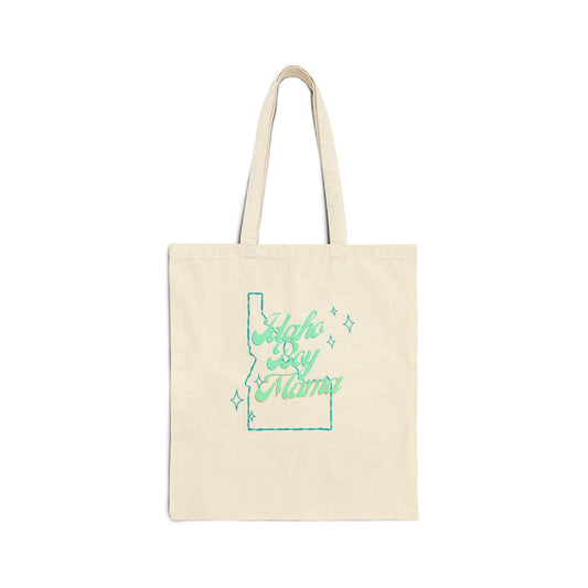 Idaho Outline Canvas Tote