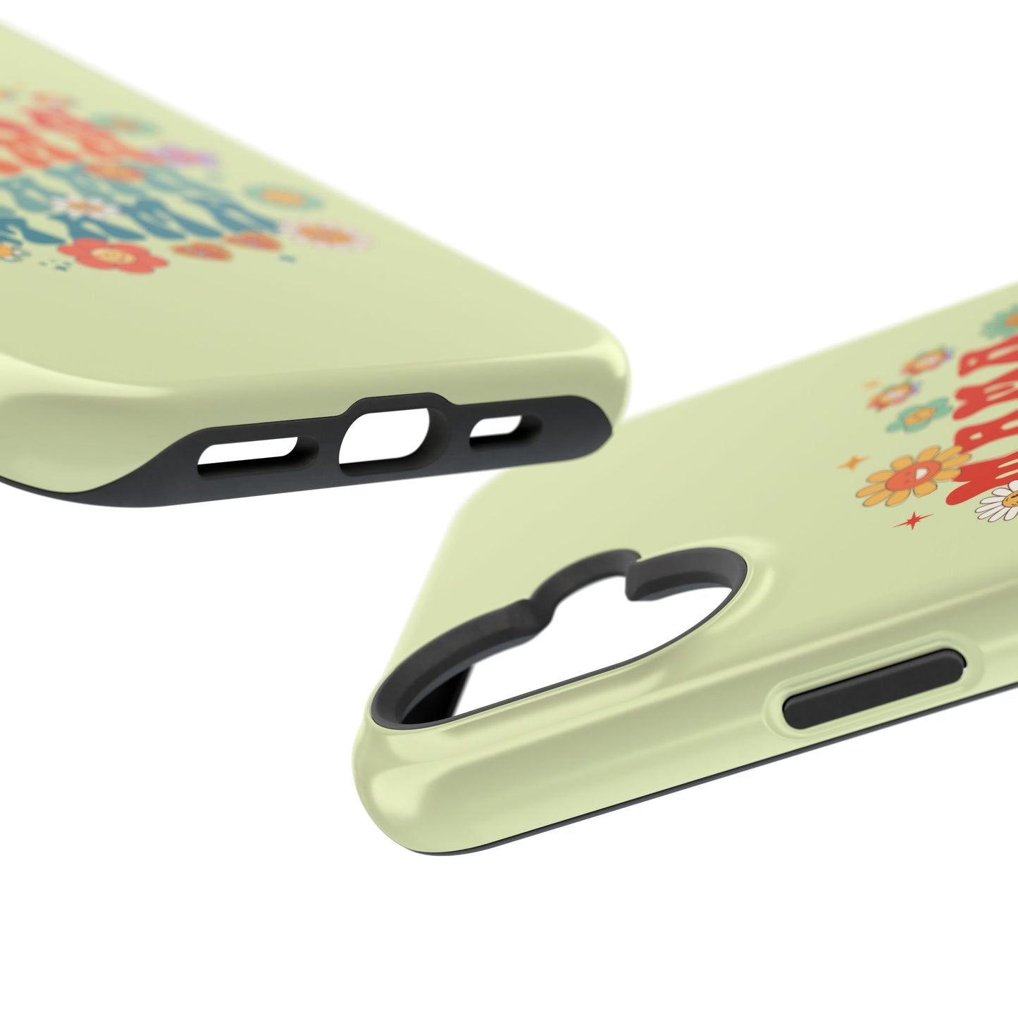 'Mama' Retro Floral Magnetic Impact-Resistant Case