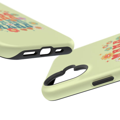 'Mama' Retro Floral Magnetic Impact-Resistant Case