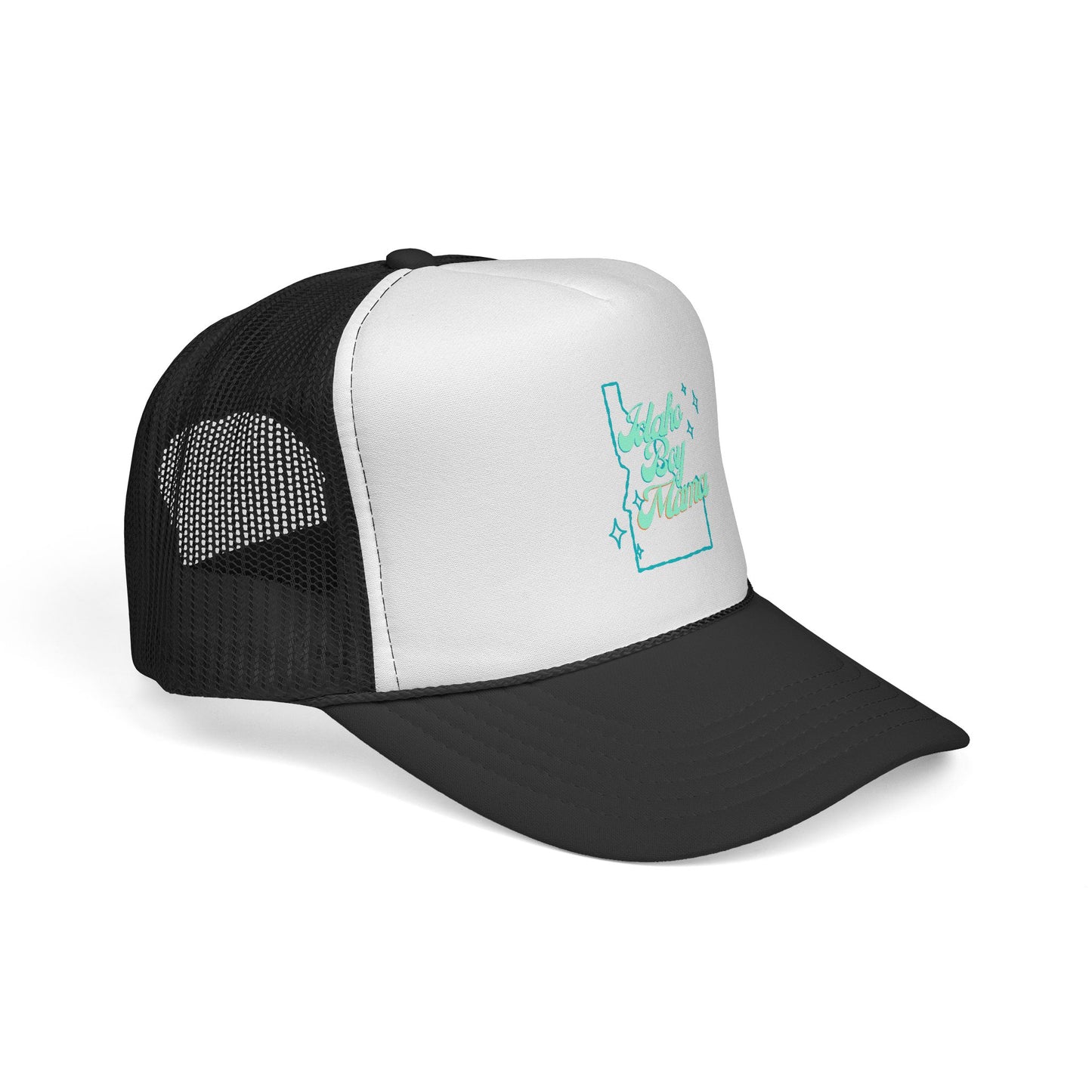 Idaho Boy Mama Trucker Hat