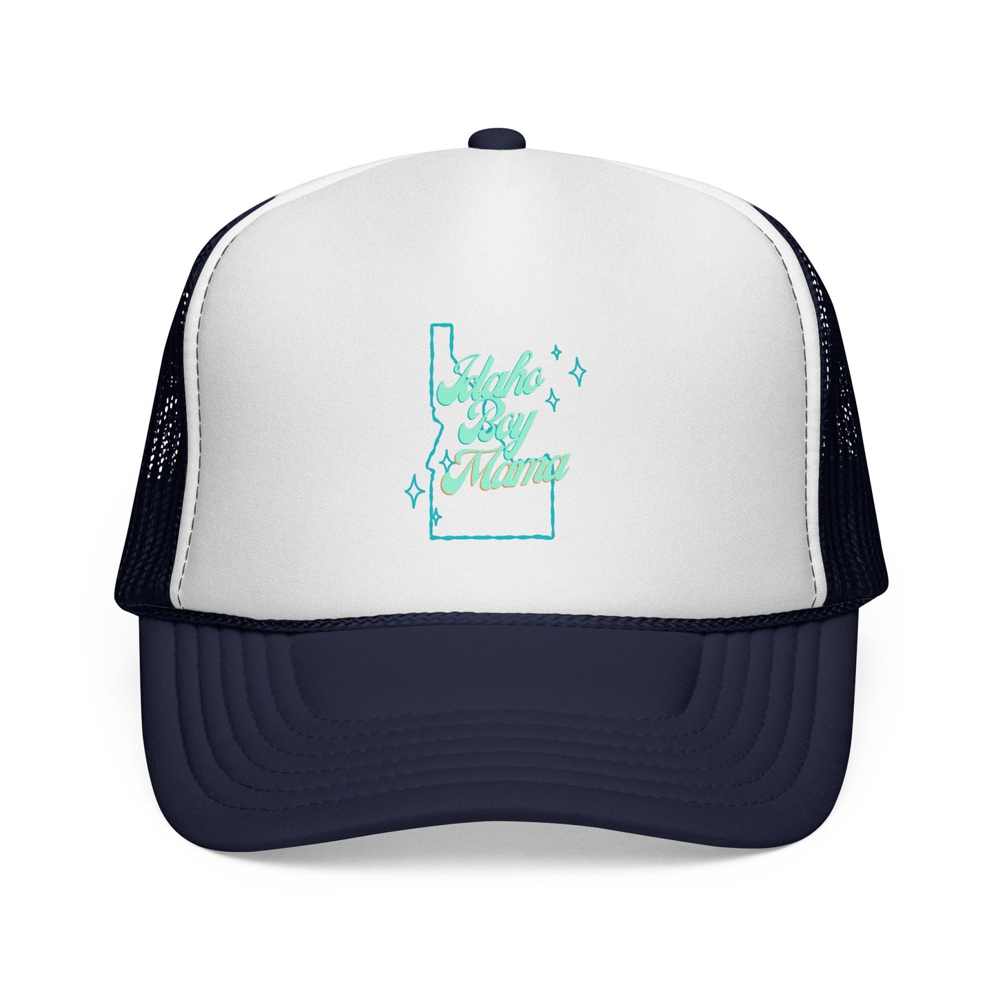 Idaho Boy Mama Trucker Hat
