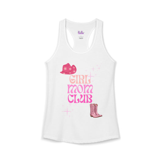 Girl Mom Club Racerback Tank