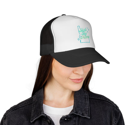 Idaho Boy Mama Trucker Hat