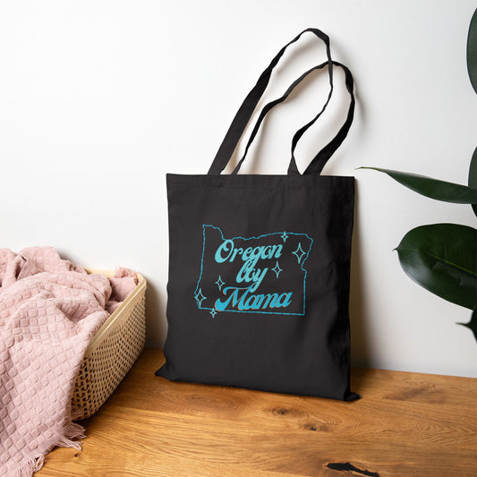 Oregon Boy Mama Canvas Tote Bag