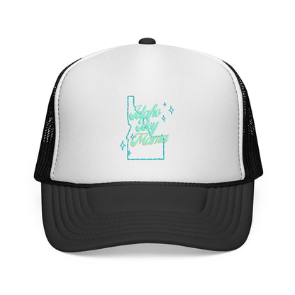 Idaho Boy Mama Trucker Hat