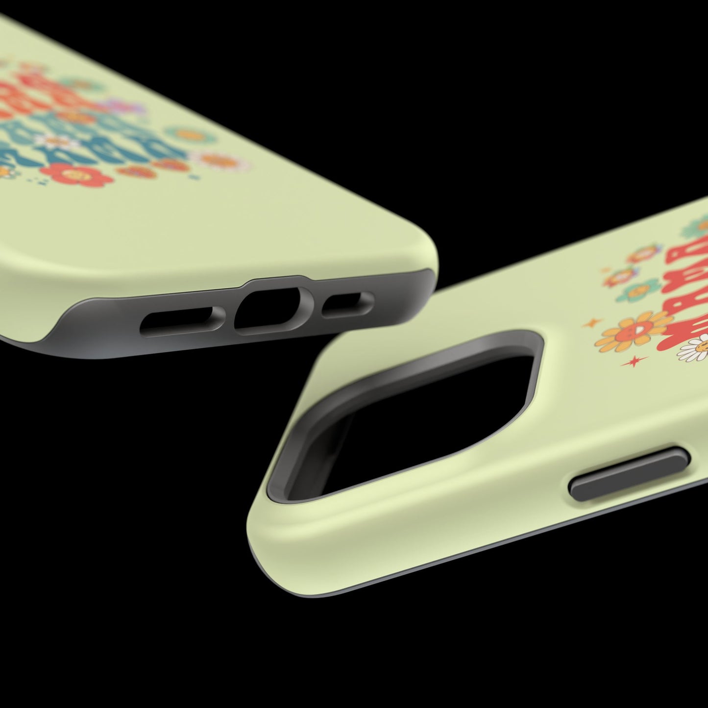 'Mama' Retro Floral Magnetic Impact-Resistant Case